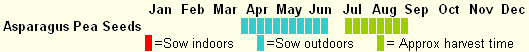 Asparagus Pea Seeds Sowing Plan