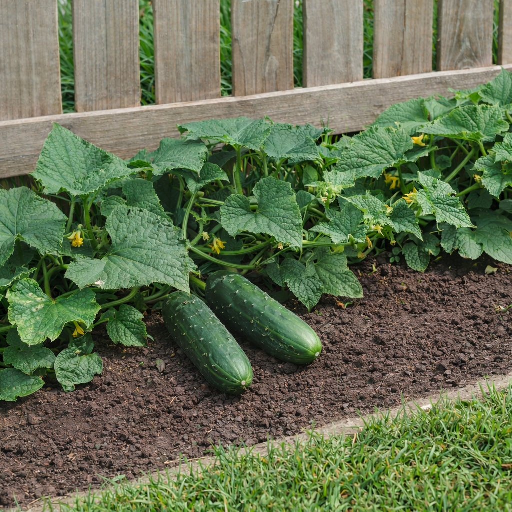 Cucumber Marketmore Seeds for Outdoor Growing High Yield Variety